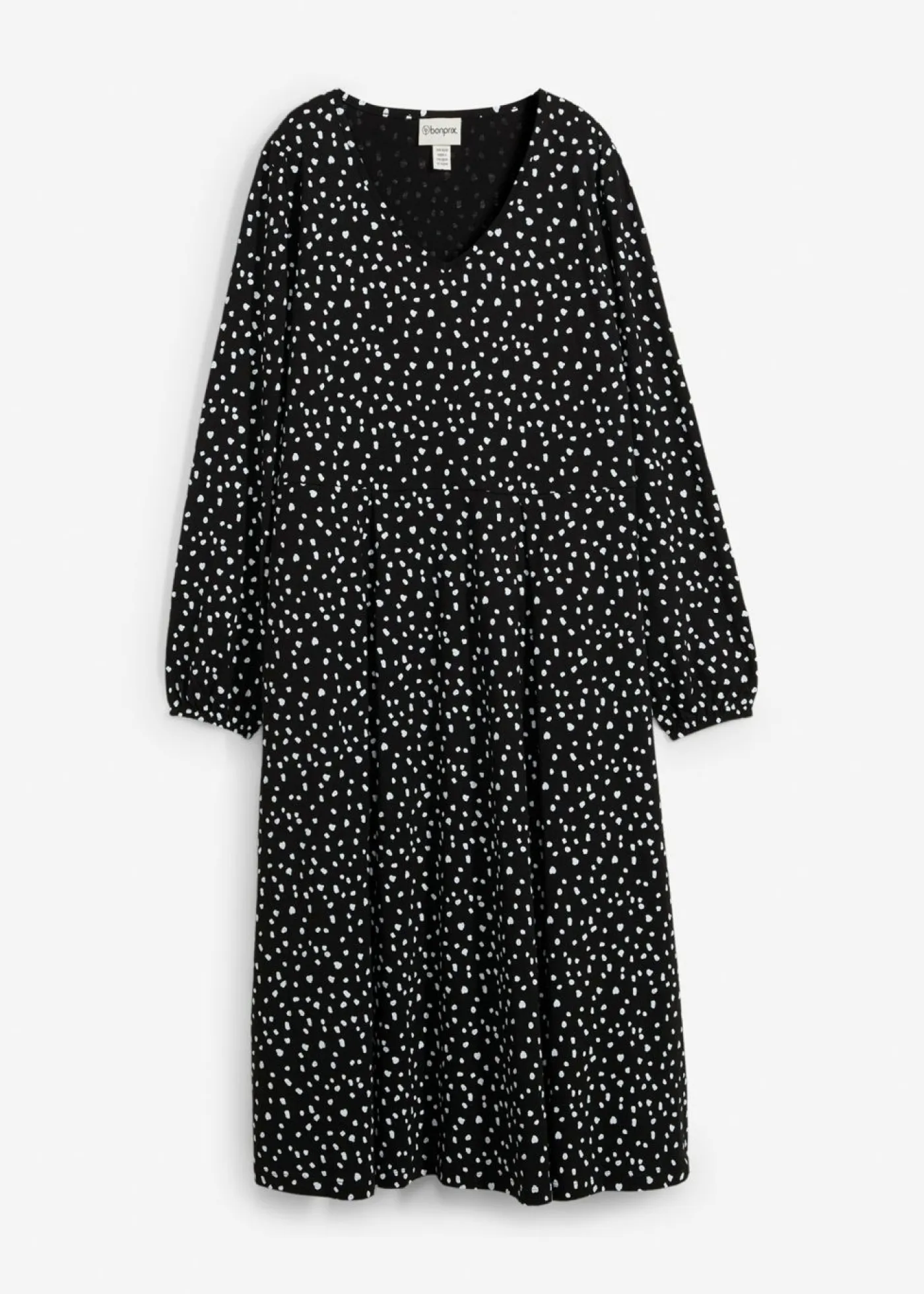Best Vestido midi de punto de algodón Mujer Vestidos