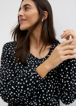 Best Vestido midi de punto de algodón Mujer Vestidos