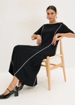 Outlet Vestido midi de Punto di Roma Mujer Vestidos