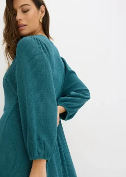 Discount Vestido midi de punto estructurado Mujer Vestidos|Novedades