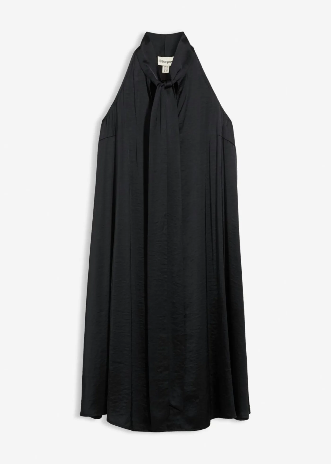 Best Vestido midi de satén de mezcla de viscosa Mujer Esenciales|Vestidos