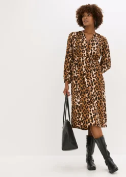 Online Vestido midi de satén fluido Mujer Vestidos