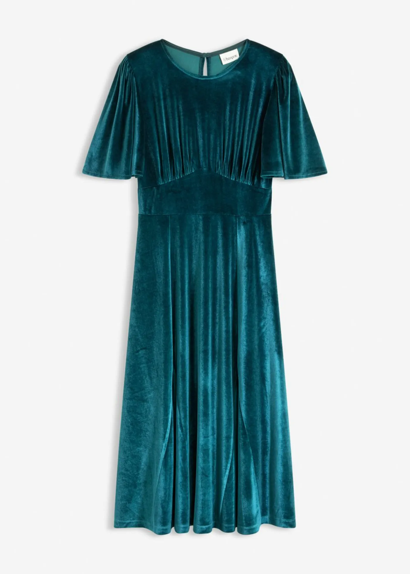 Discount Vestido midi de terciopelo suave Mujer Vestidos