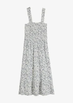 Sale Vestido midi de viscosa sostenible Mujer Vestidos