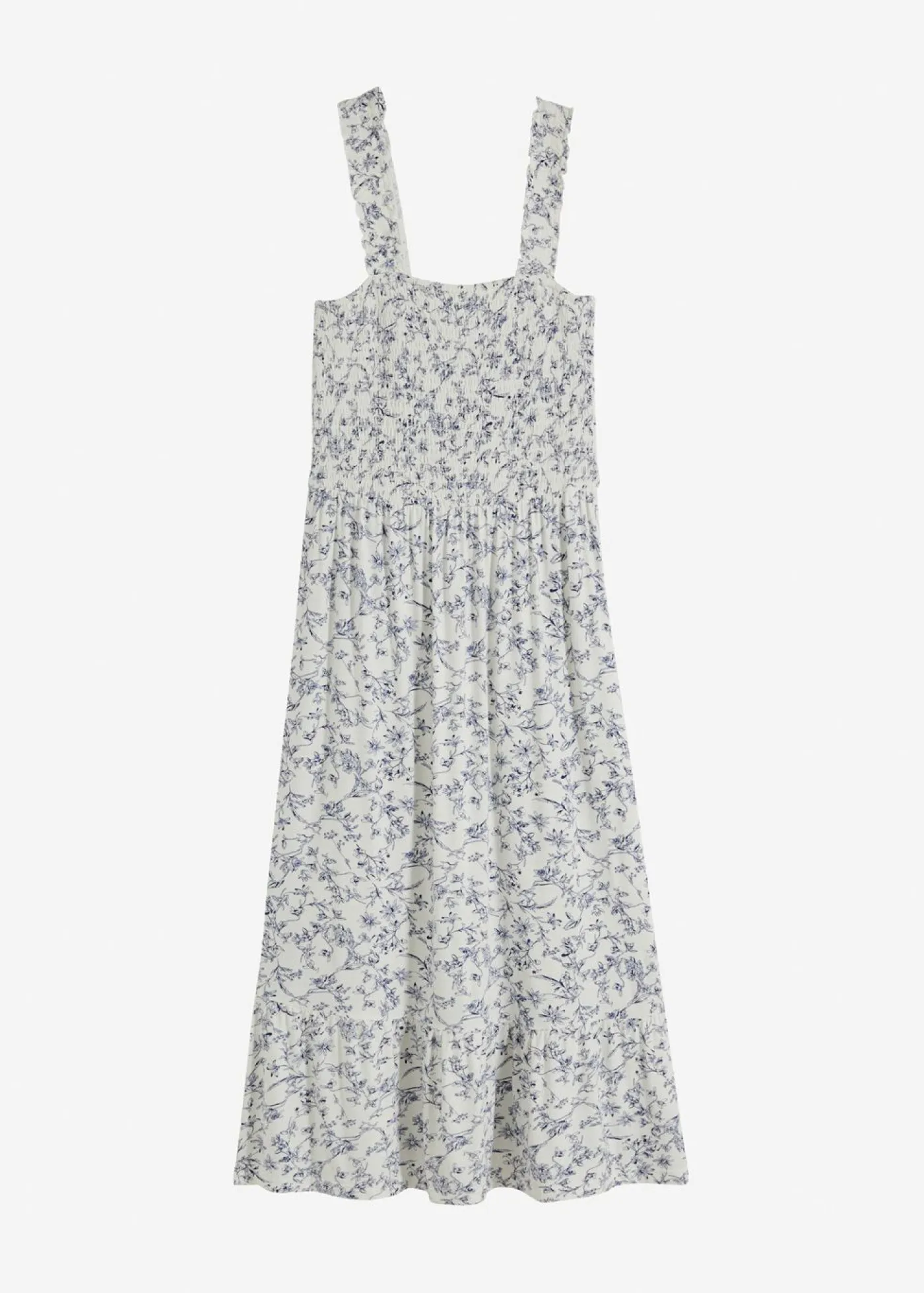 Sale Vestido midi de viscosa sostenible Mujer Vestidos