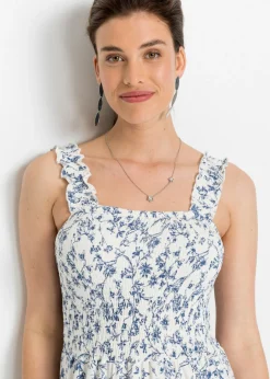 Sale Vestido midi de viscosa sostenible Mujer Vestidos