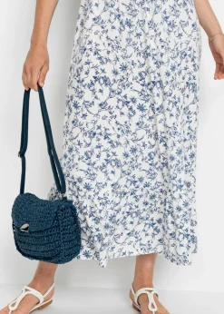 Sale Vestido midi de viscosa sostenible Mujer Vestidos