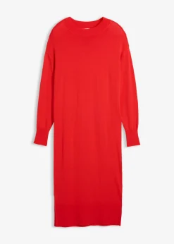 Best Vestido midi holgado de mezcla de viscosa Mujer Esenciales|Vestidos