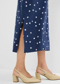 New Vestido midi premamá de punto de algodón orgánico Mujer Premamá