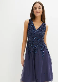Vestido mini de lentejuelas Mujer Vestidos|Ropa Elegante