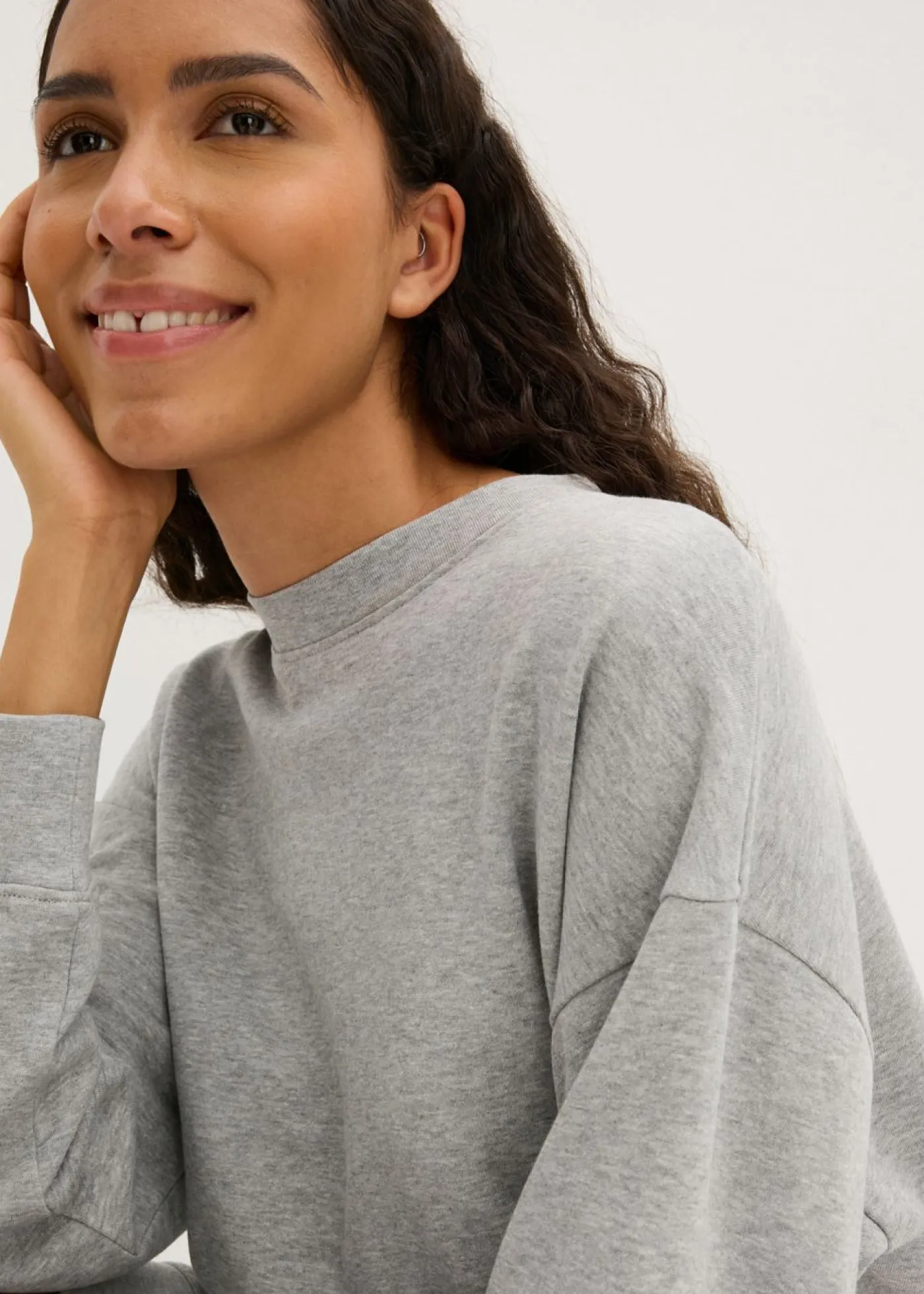 Outlet Vestido oversize tipo sudadera Mujer Básicos|Ropa Cómoda