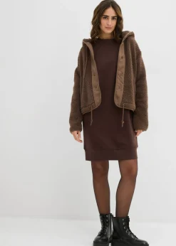 Outlet Vestido oversize tipo sudadera Mujer Básicos|Ropa Cómoda