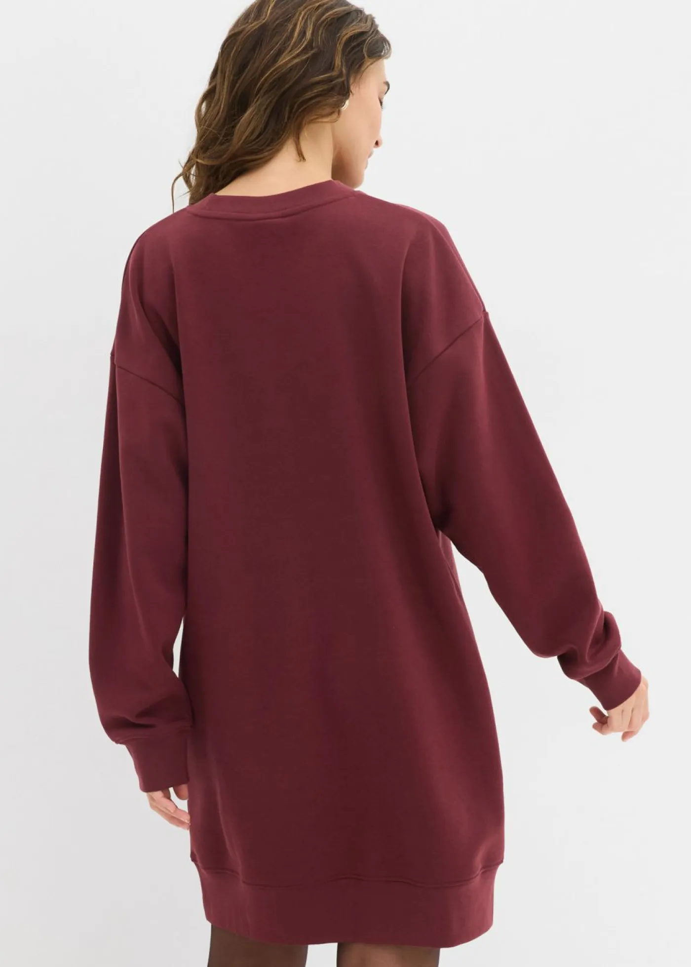 New Vestido oversize tipo sudadera Mujer Básicos|Ropa Cómoda