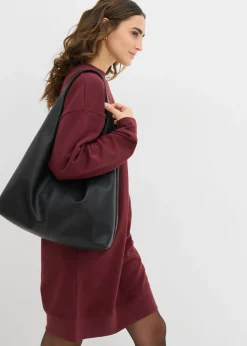 New Vestido oversize tipo sudadera Mujer Básicos|Ropa Cómoda