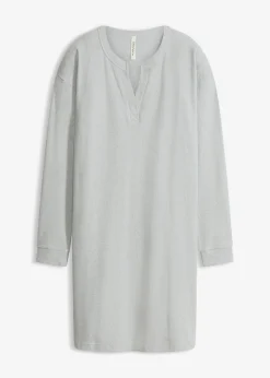 Best Vestido para casa de punto elástico suave Mujer Homewear|Ropa Para Dormir
