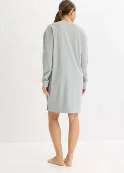 Best Vestido para casa de punto elástico suave Mujer Homewear|Ropa Para Dormir