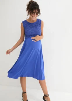 Sale Vestido premamá con encaje de punto Mujer Premamá