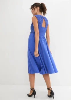Sale Vestido premamá con encaje de punto Mujer Premamá