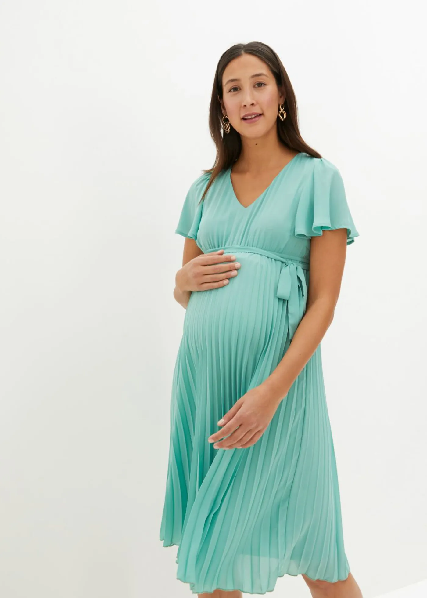Clearance Vestido premamá con plisado Mujer Premamá