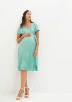 Outlet Vestido premamá con plisado Mujer Premamá
