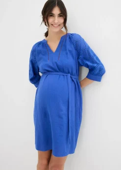 Discount Vestido premamá de muselina de algodón puro Mujer Premamá