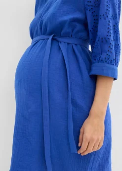 Discount Vestido premamá de muselina de algodón puro Mujer Premamá
