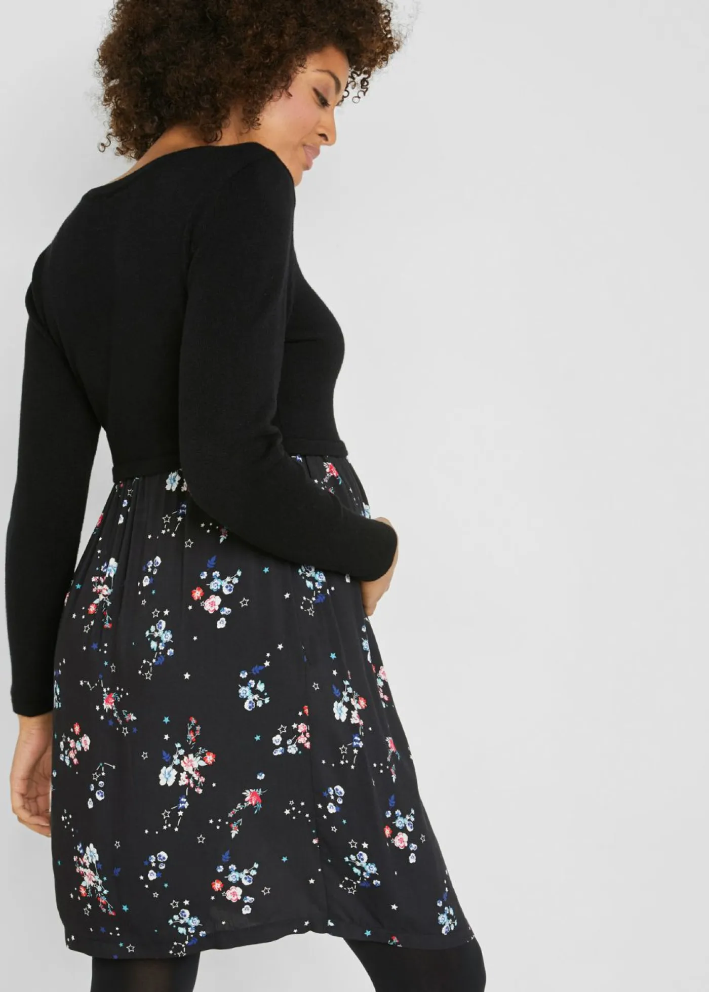 Hot Vestido premamá de punto y viscosa Mujer Premamá