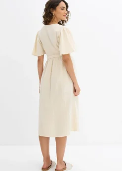 Vestido premamá/de lactancia de muselina de algodón Mujer Premamá