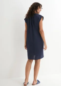 Clearance Vestido premamá/de lactancia 2 en 1 de muselina de algodón Mujer Premamá