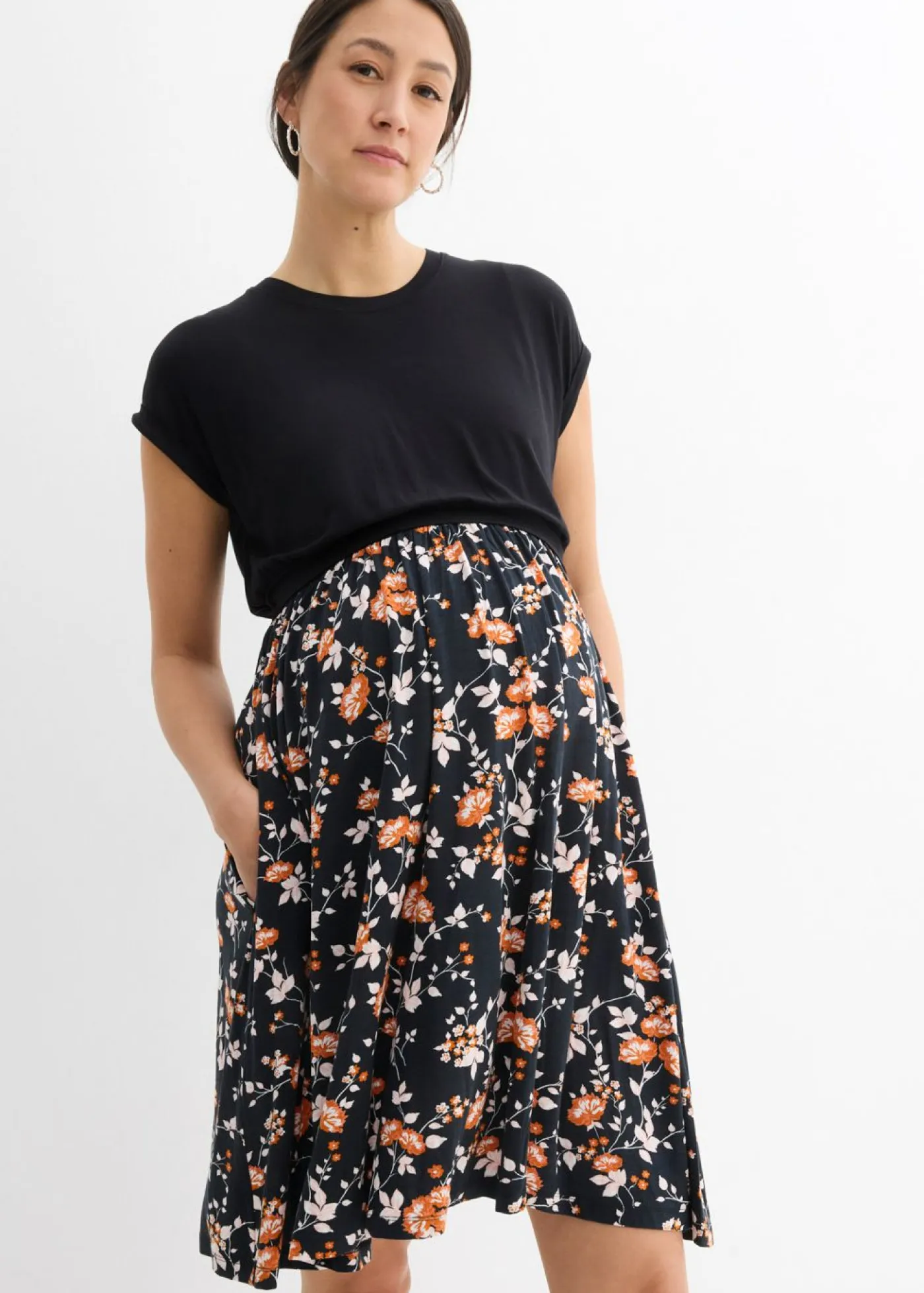 Discount Vestido premamá/de lactancia con bolsillos Mujer Premamá