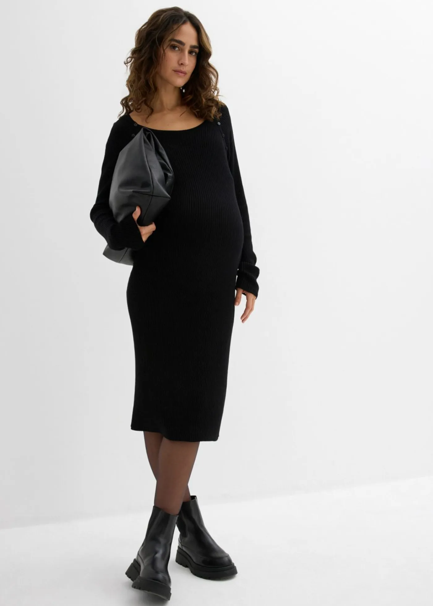 Clearance Vestido premamá/de lactancia de punto Mujer Premamá