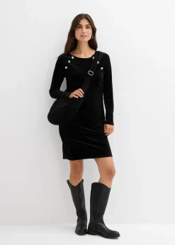 Sale Vestido premamá/de lactancia 2 en 1 de terciopelo suave Mujer Premamá