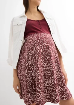 Discount Vestido premamá/de lactancia 2 en 1 de algodón orgánico Mujer Premamá
