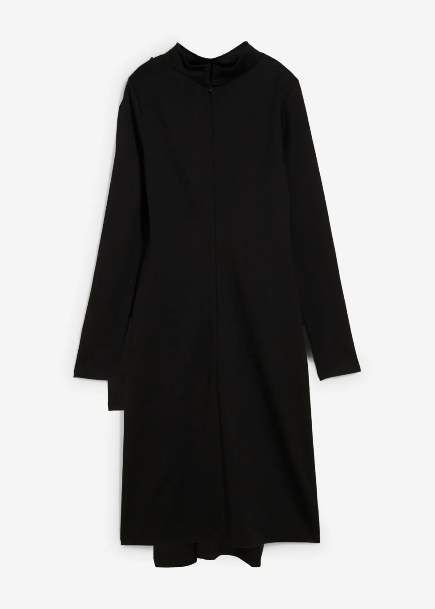 Best Vestido Punto di Roma con cuello alto Mujer Básicos|Vestidos