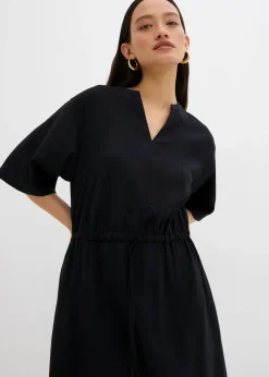 Hot Vestido tipo caftán de viscosa fina Mujer Esenciales|Vestidos