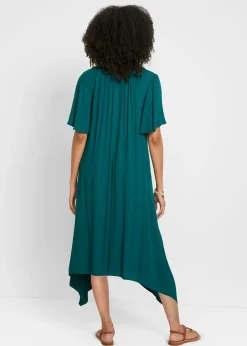 Hot Vestido tipo caftán en tejido de crepé Mujer Vestidos