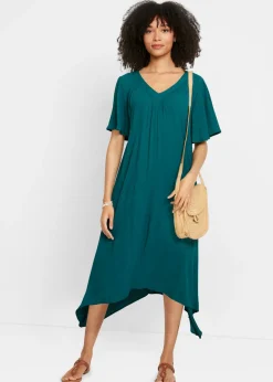 Hot Vestido tipo caftán en tejido de crepé Mujer Vestidos