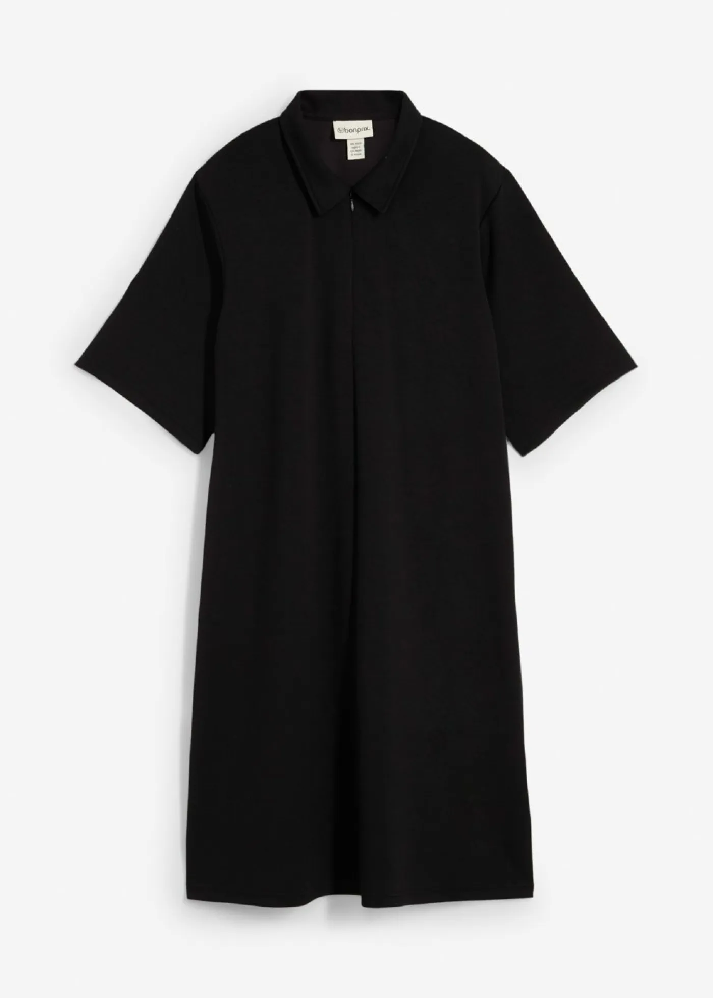 New Vestido tipo polo de neopreno suave Mujer Esenciales|Vestidos