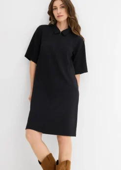 New Vestido tipo polo de neopreno suave Mujer Esenciales|Vestidos