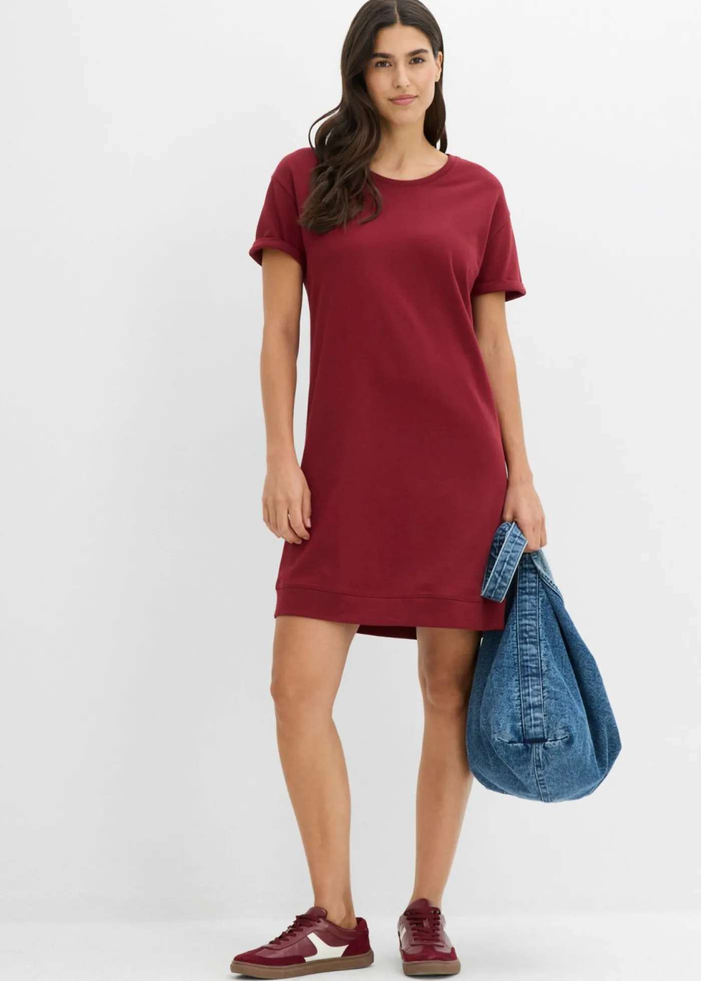 Outlet Vestido tipo sudadera Mujer Ropa Cómoda|Vestidos