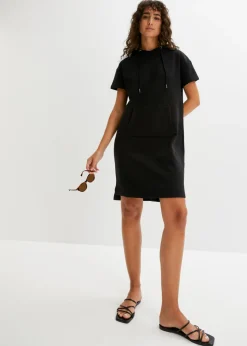 Hot Vestido tipo sudadera con capucha Mujer Básicos|Ropa Cómoda