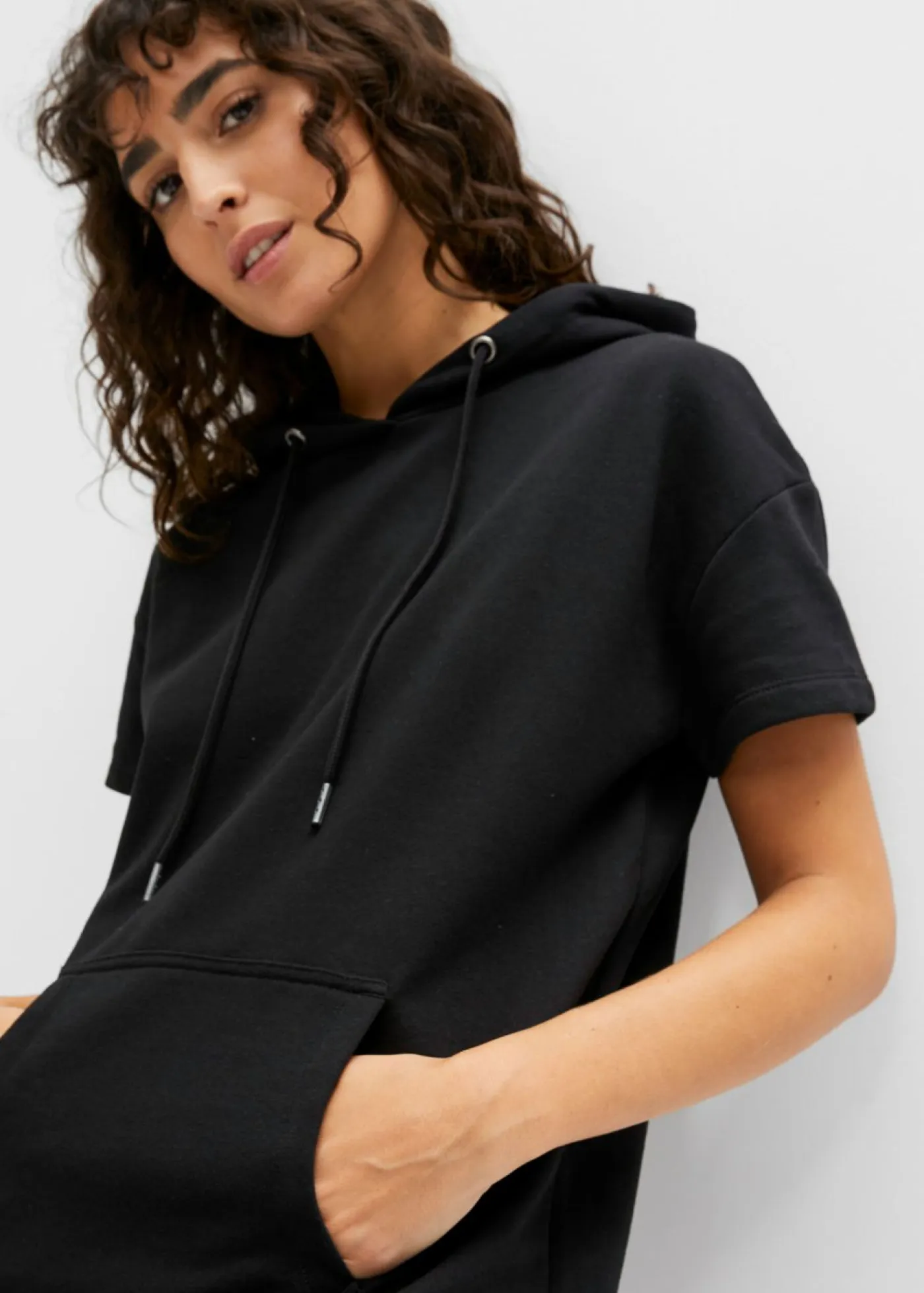 Hot Vestido tipo sudadera con capucha Mujer Básicos|Ropa Cómoda
