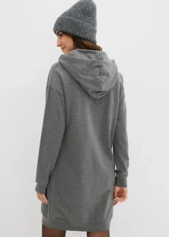 Online Vestido tipo sudadera de algodón puro Mujer Básicos|Ropa Cómoda