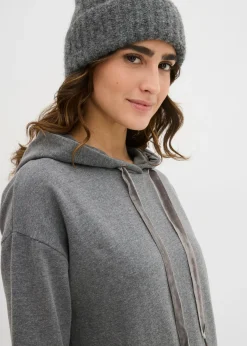 Online Vestido tipo sudadera de algodón puro Mujer Básicos|Ropa Cómoda