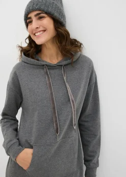 Online Vestido tipo sudadera de algodón puro Mujer Básicos|Ropa Cómoda