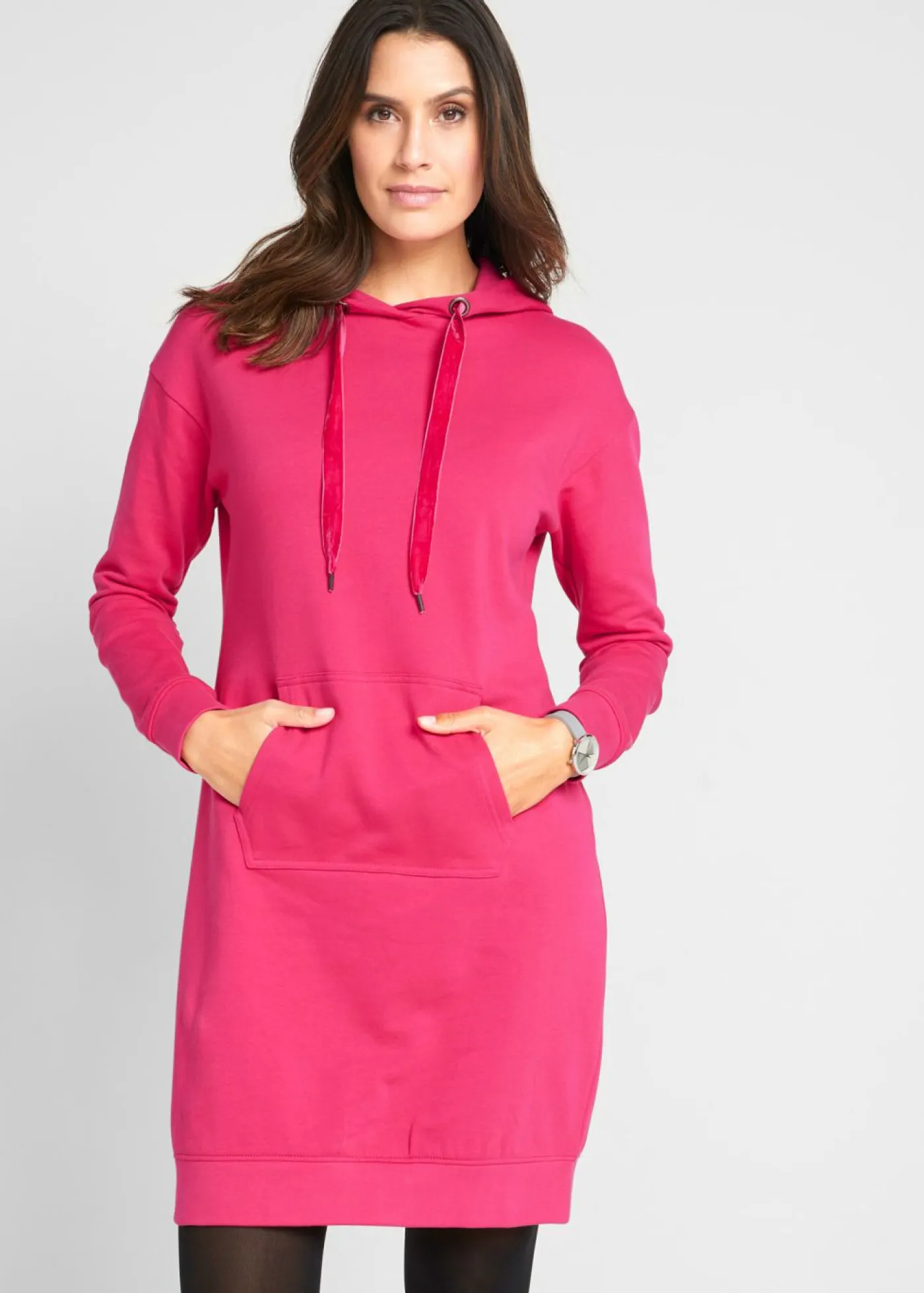 Discount Vestido tipo sudadera de algodón puro Mujer Básicos|Ropa Cómoda