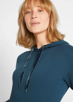 Outlet Vestido tipo sudadera de algodón puro Mujer Básicos|Ropa Cómoda