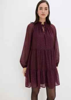 Clearance Vestido tipo túnica con efecto brillante Mujer Vestidos