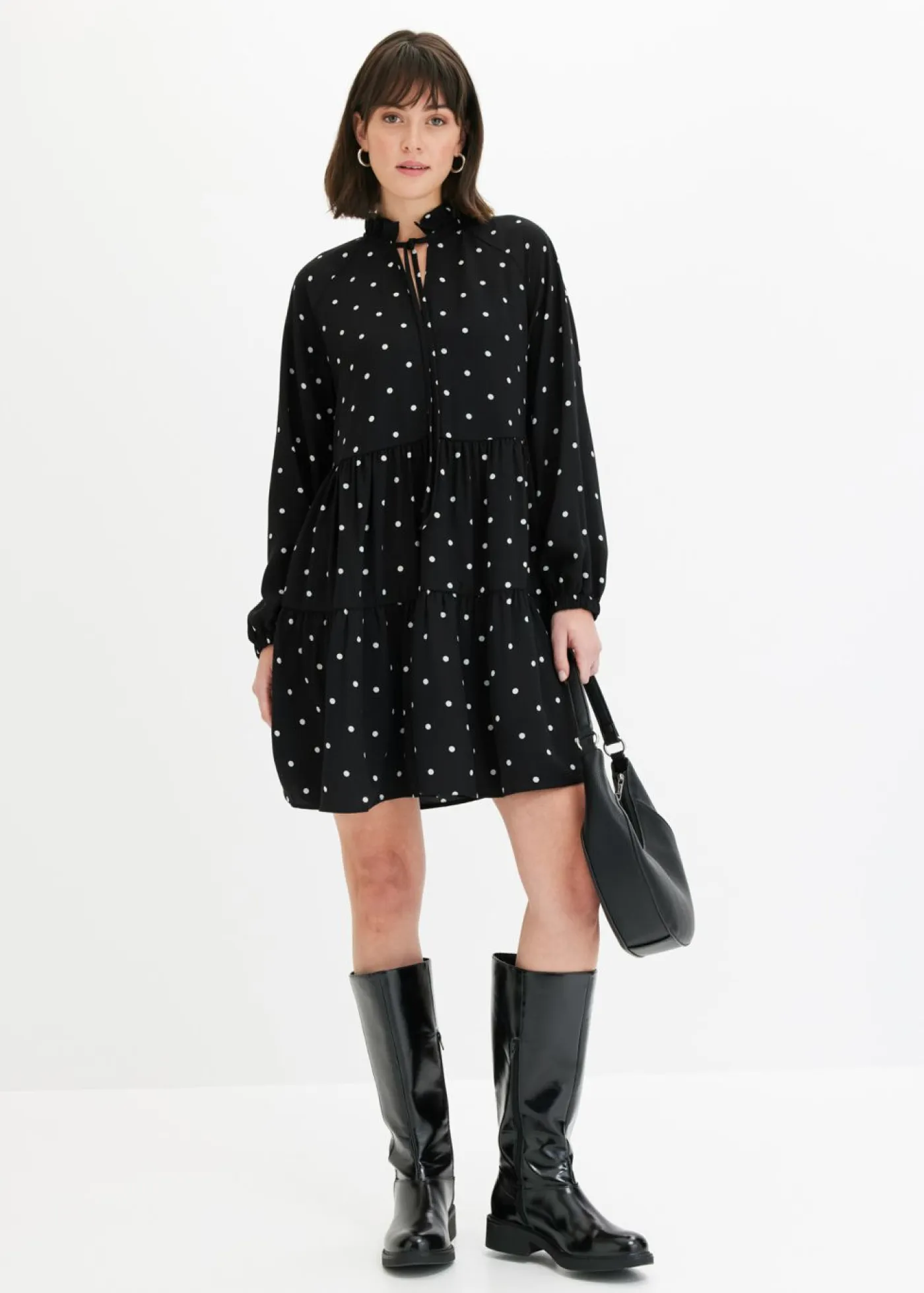 New Vestido tipo túnica con lazo Mujer Vestidos