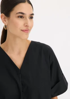 Hot Vestido tipo túnica de algodón orgánico puro Mujer Esenciales|Vestidos